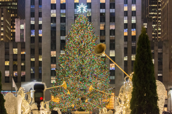 Christmas lights display New Yori