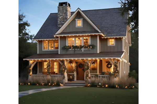 Christmas lights natural decor Christmas lights natural decor