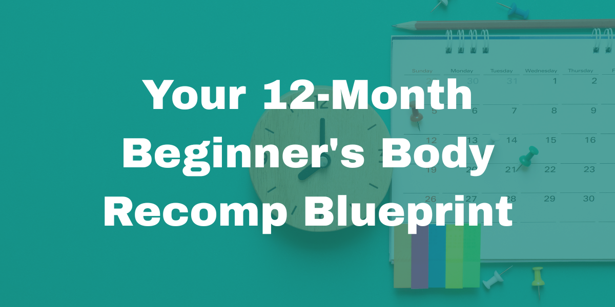 12 month body recomp plan banner