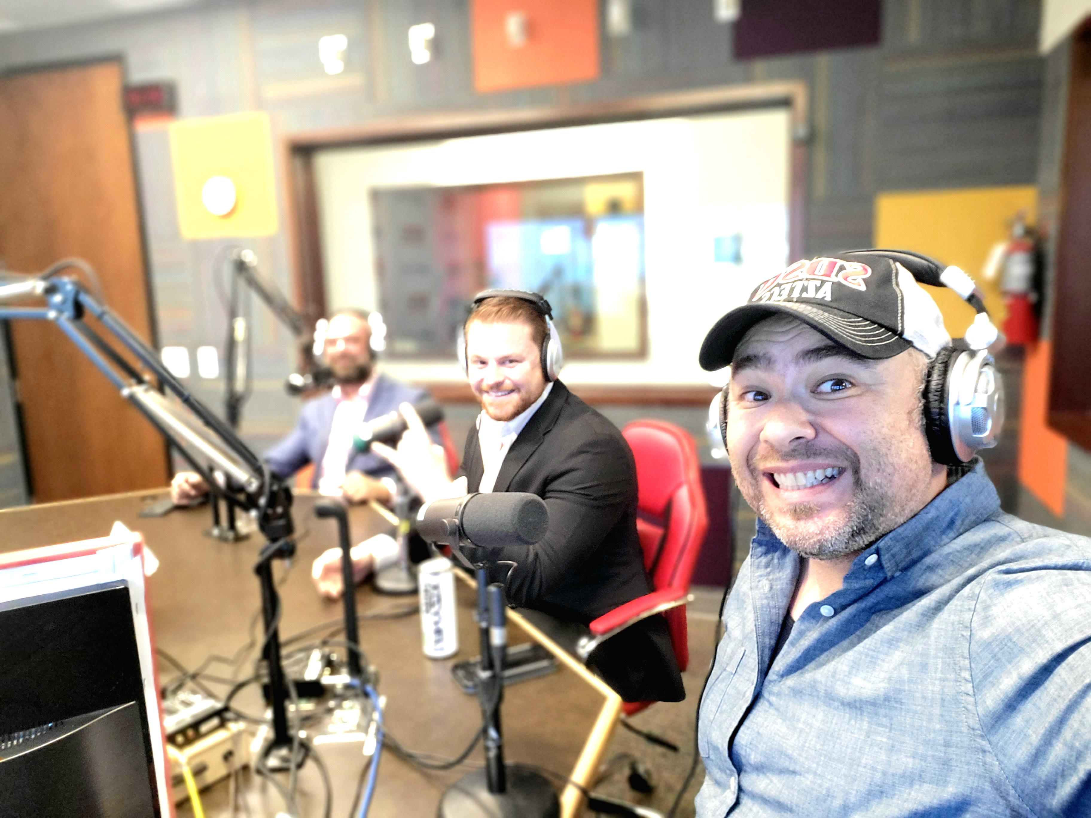 Dr. Rob Garcia in his office