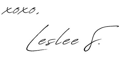 Leslee Shaw signature