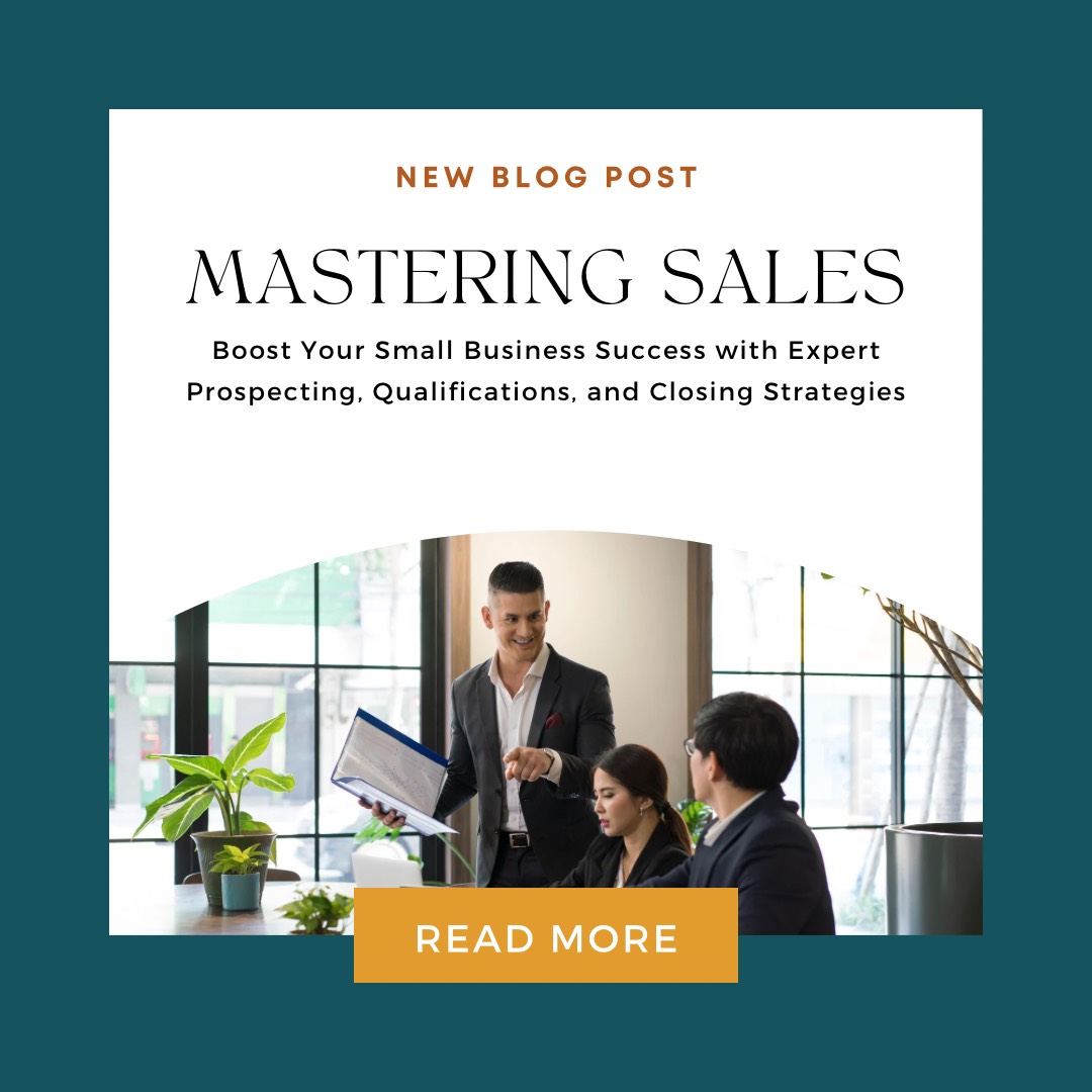 Sales Blog post for entrepreneurs and small businesses