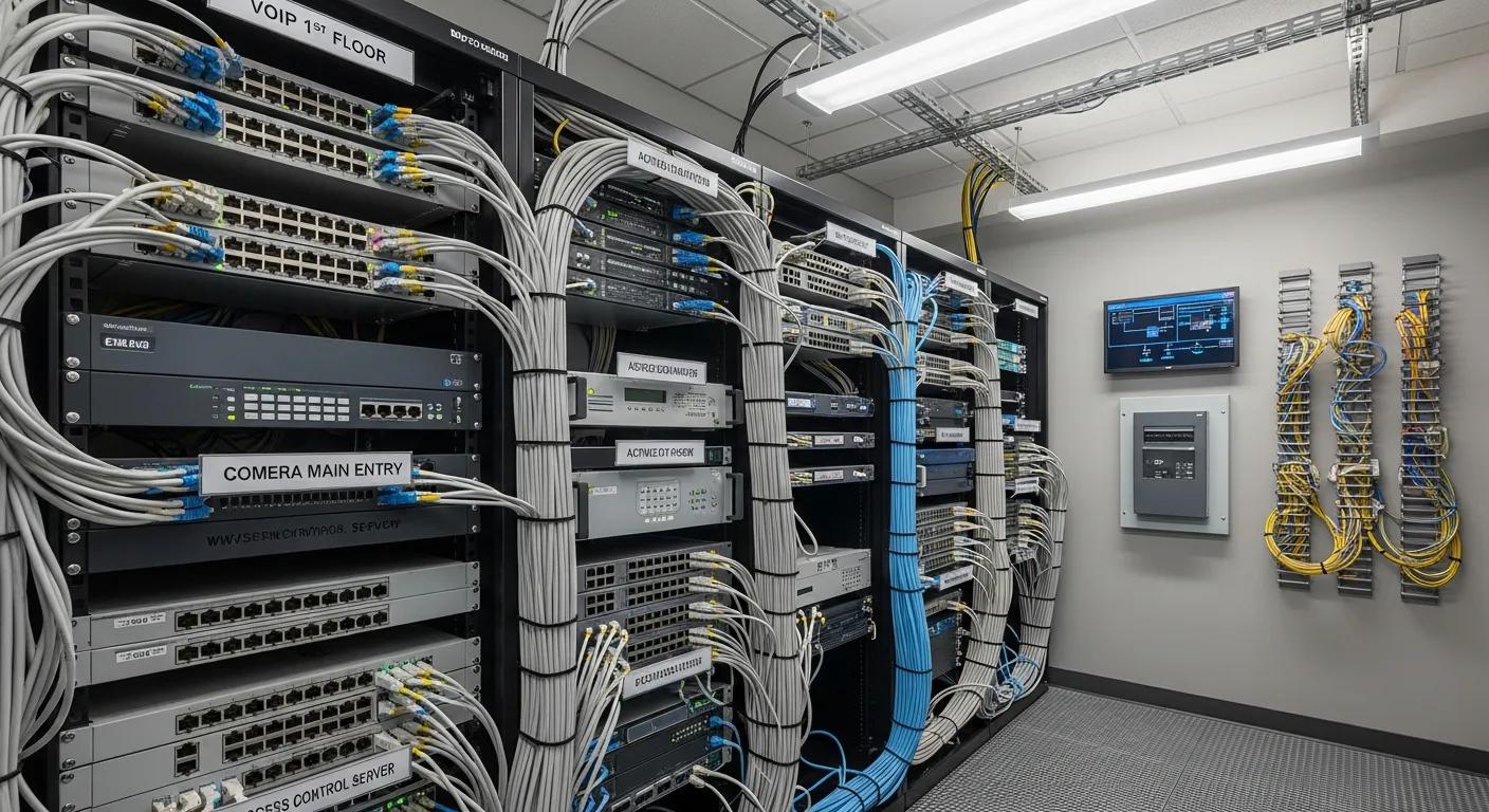 Structured Cabling for VoIP & Security Systems in SA