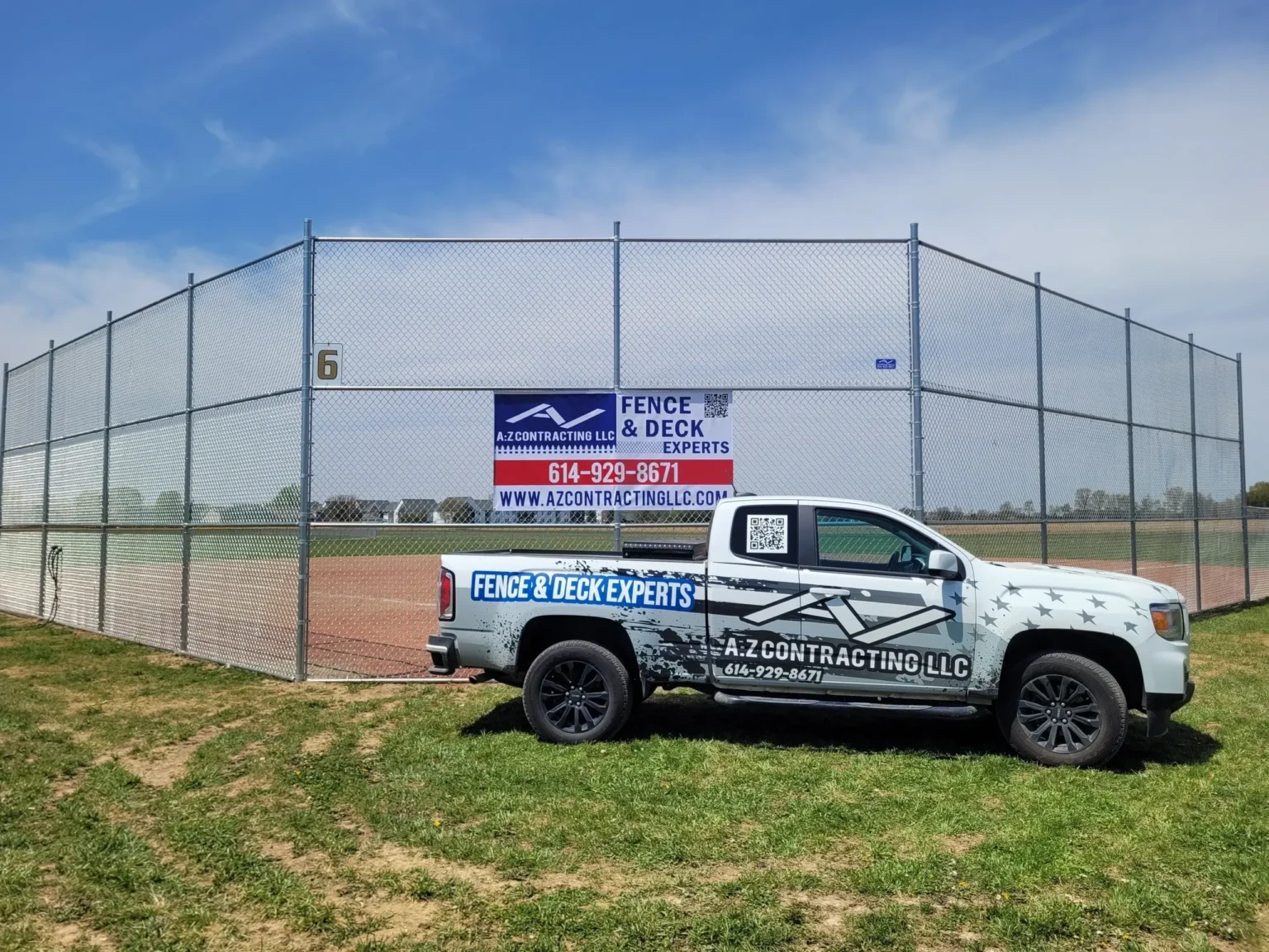 Fence installation photo