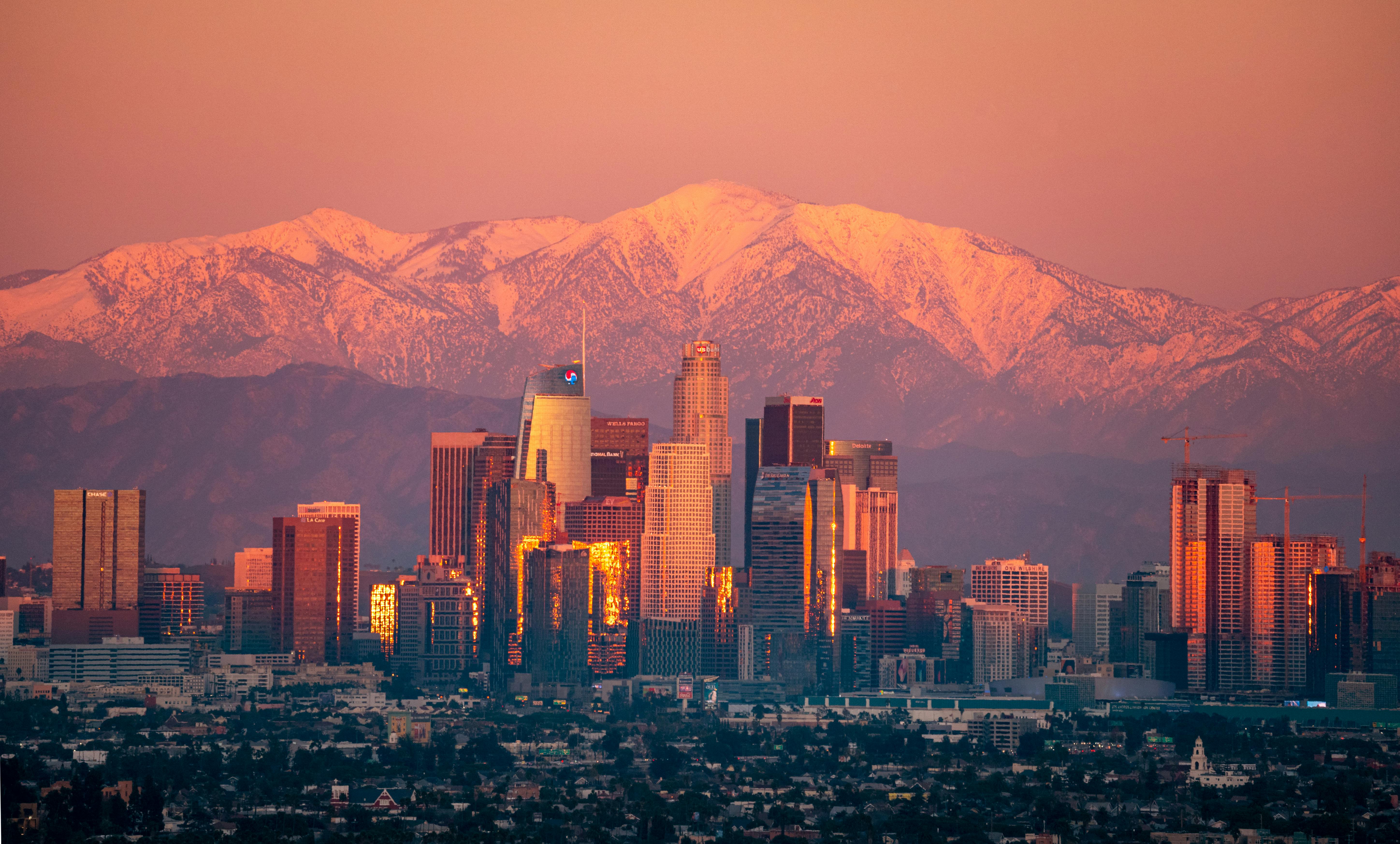 Downtown LA skyline