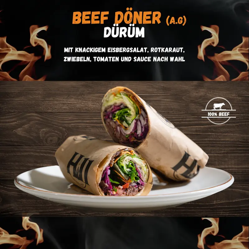 Beef Döner Dürüm
