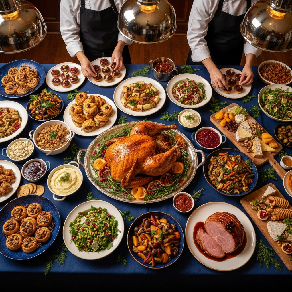 Holiday Table Spread Holiday Table Spread