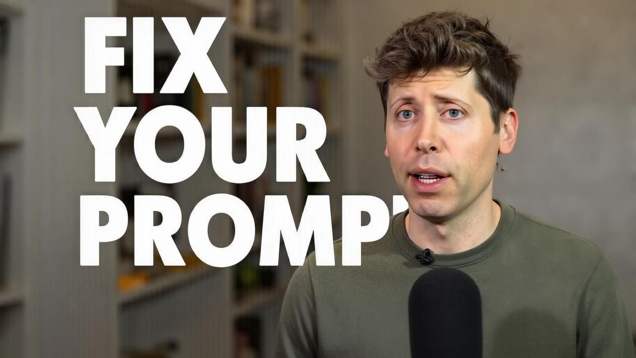 Fix your chatgpt prompts Fix your chatgpt prompts