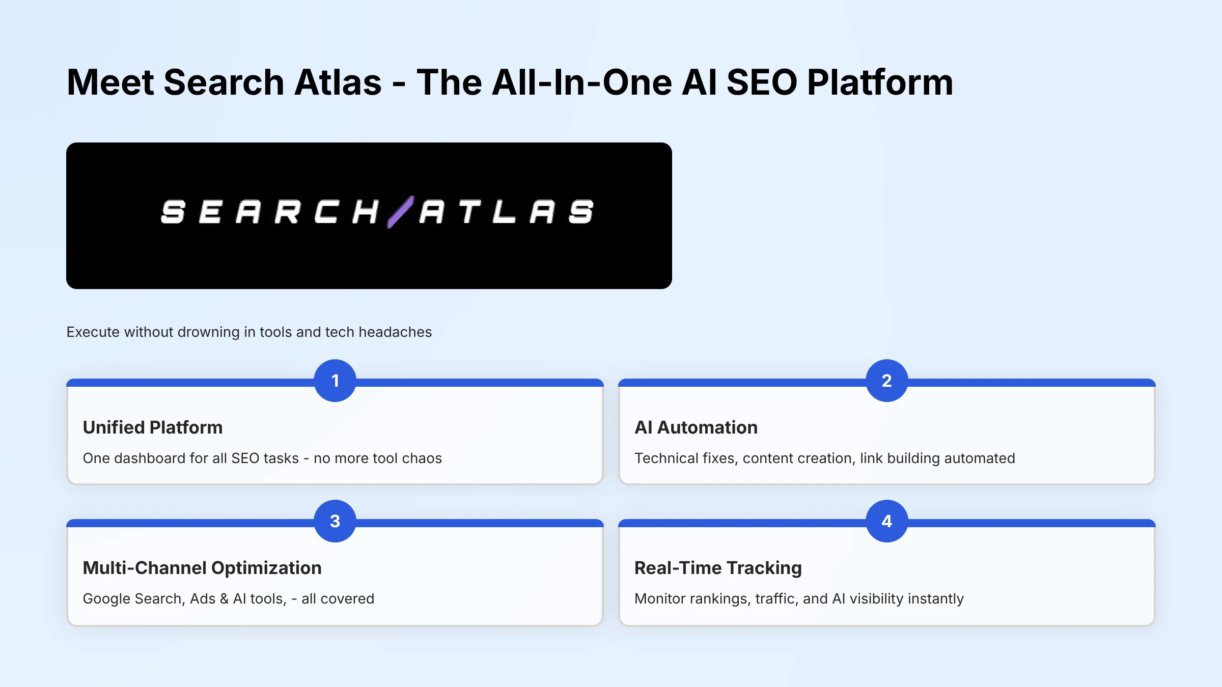 Search Atlas The all in one AI SEO platform