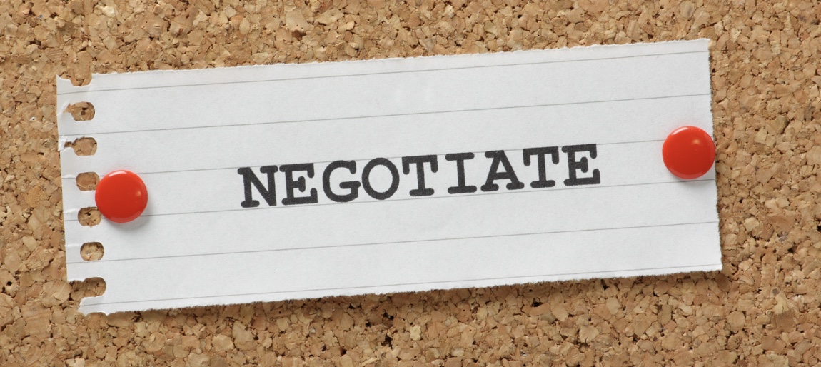 negotiate