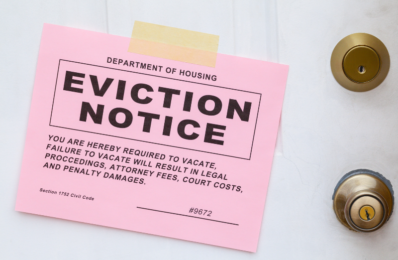 how eviction is being served