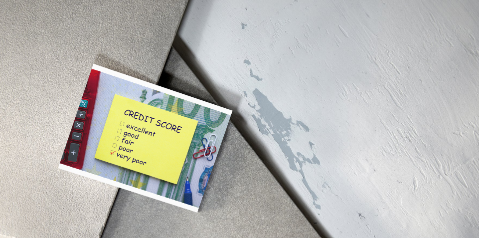 poor credit score