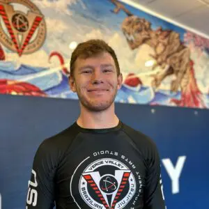 Coach James Sharkey is a purple belt in BJJ under Clay Wimer & Amal Easton with an MMA background