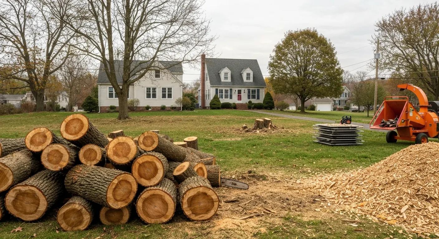 Tree removal in Bethlehem