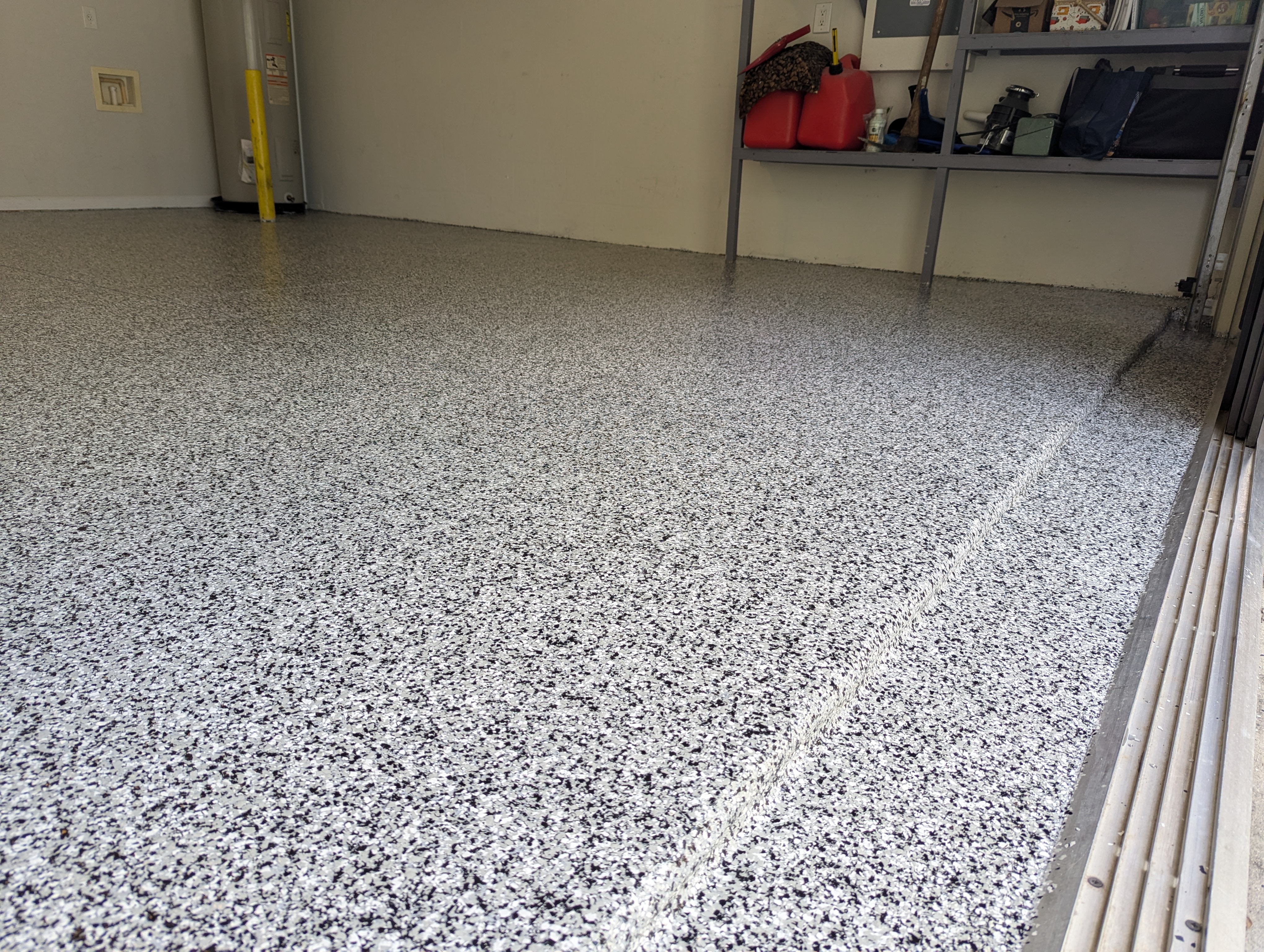 garage floor in ocala fl with flake epoxy flooring garage floor in ocala fl with flake epoxy flooring