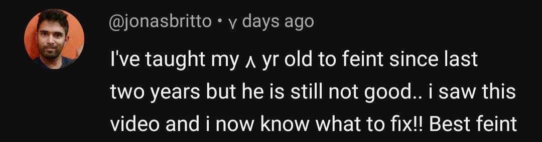 Parent testimonial