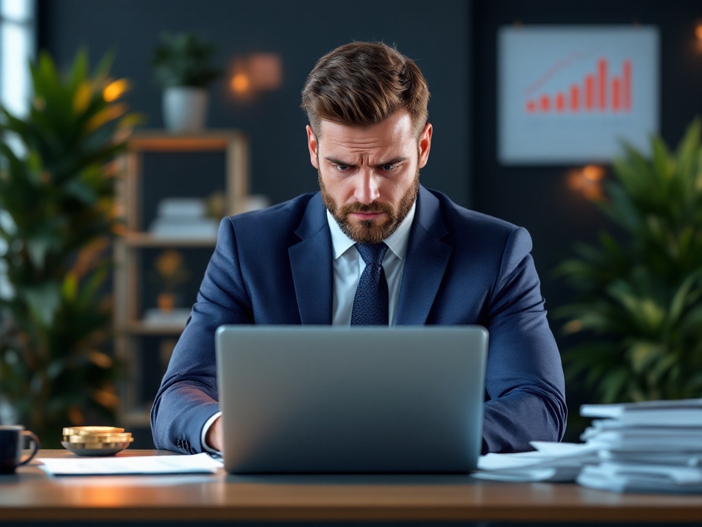 Business professionals analyzing employee turnover costs and retention strategies
