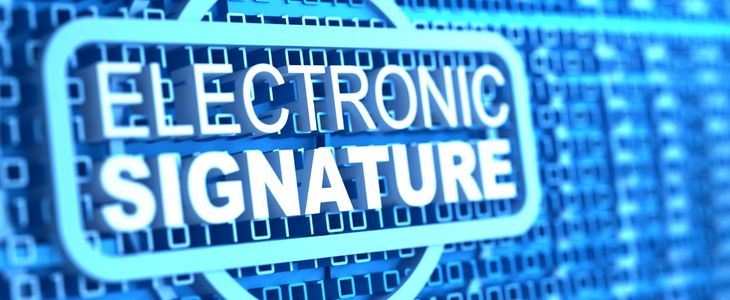 Challenges of electronic and digital signatures