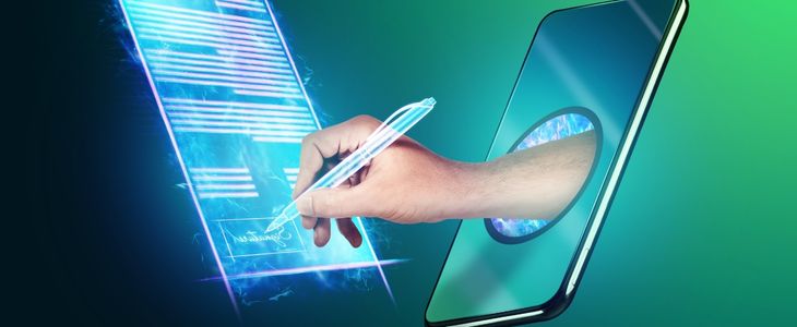 Alternatives to wet signatures - electronic signatures and digital signatures