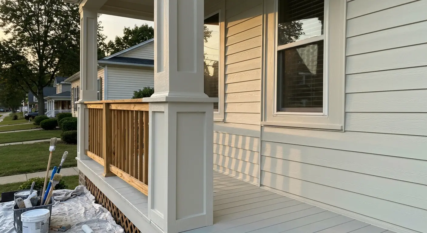 Exterior house painting