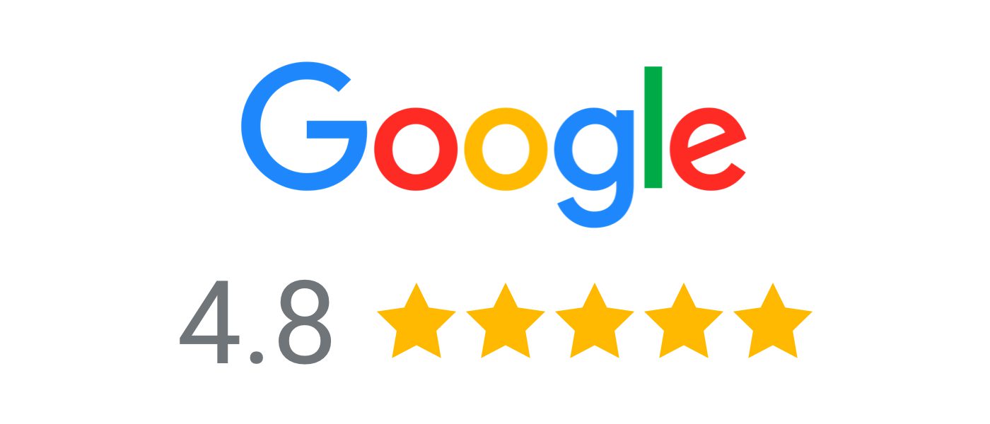 Google Reviews 4.8 Stars