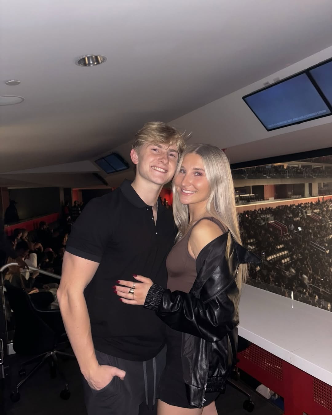 Ryan Okragly with partner