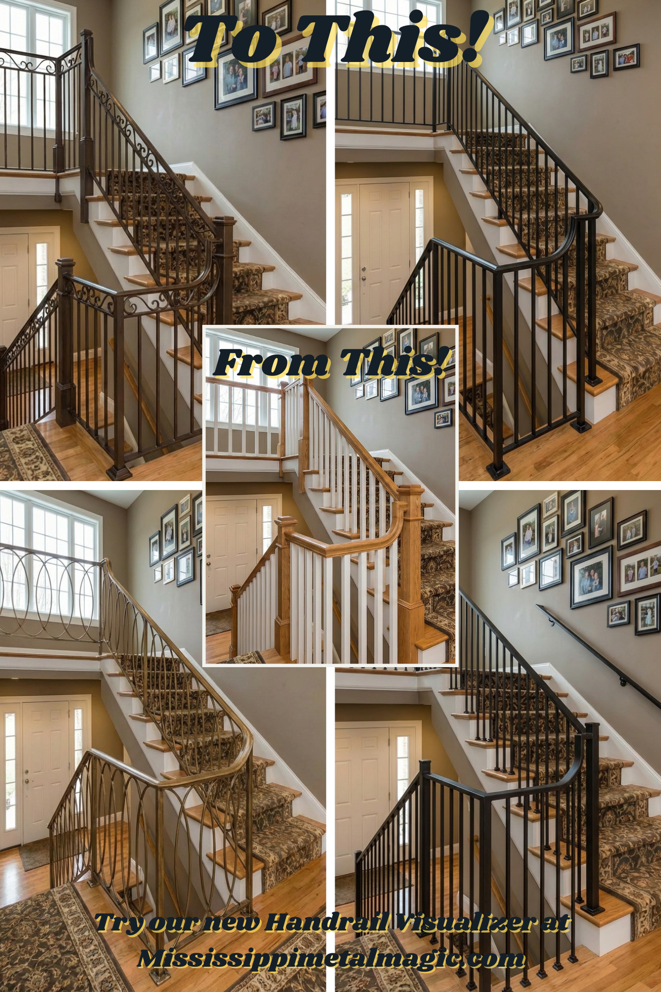 Custom metal handrails tupelo ms