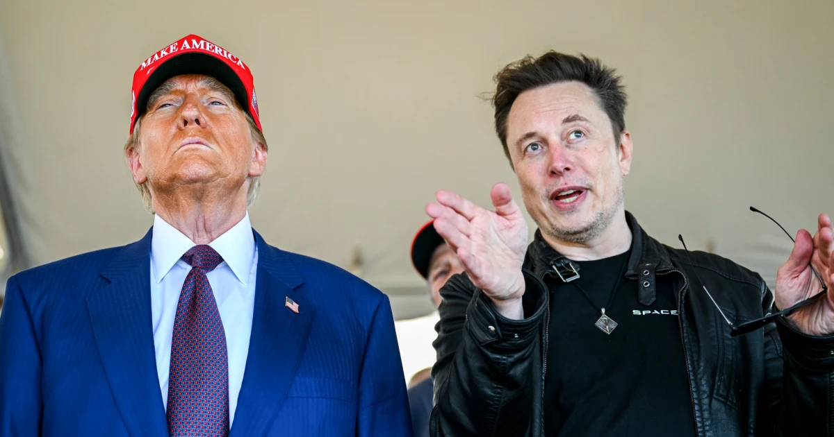 Elon Musk and Donald Trump Elon Musk and Donald Trump