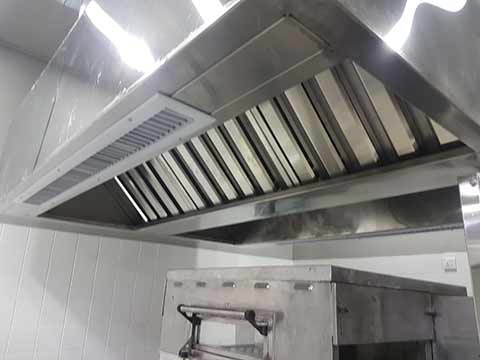 commercial kitchen hood | exhaust system | sunshine