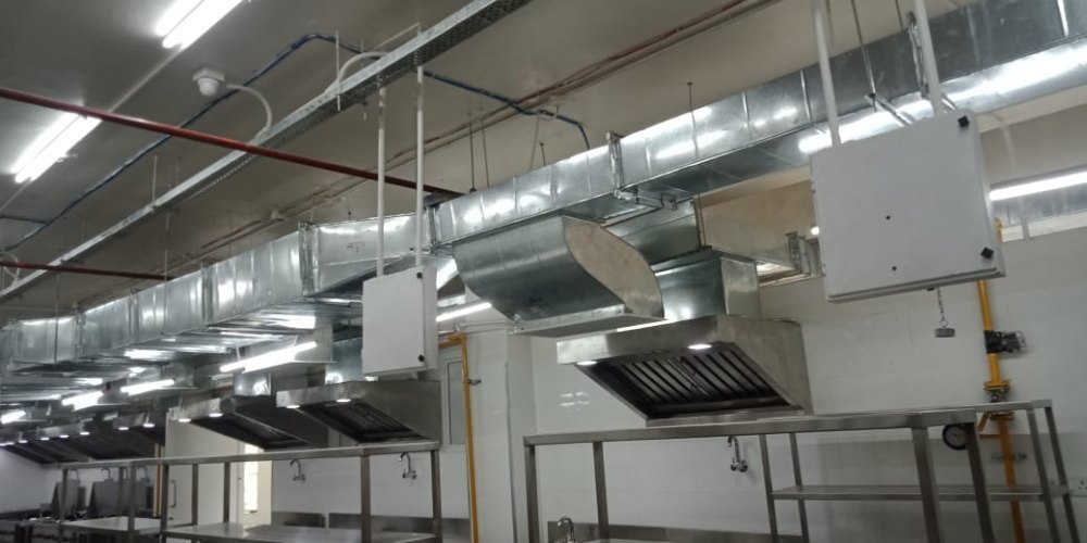 commercial kitchen hood | exhaust system | sunshine