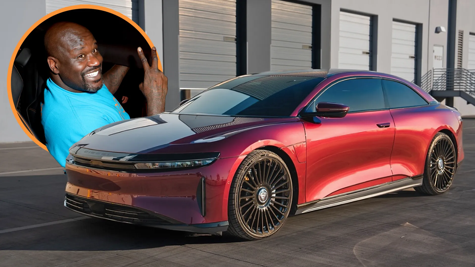 Shaquille O'Neal custom car