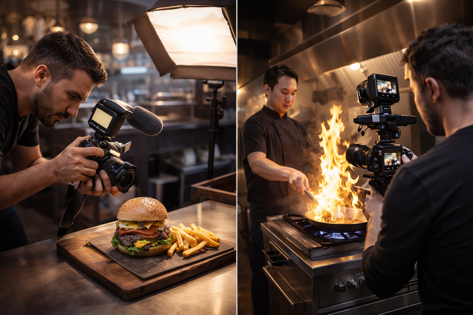 Video y Fotografía de Alimentos