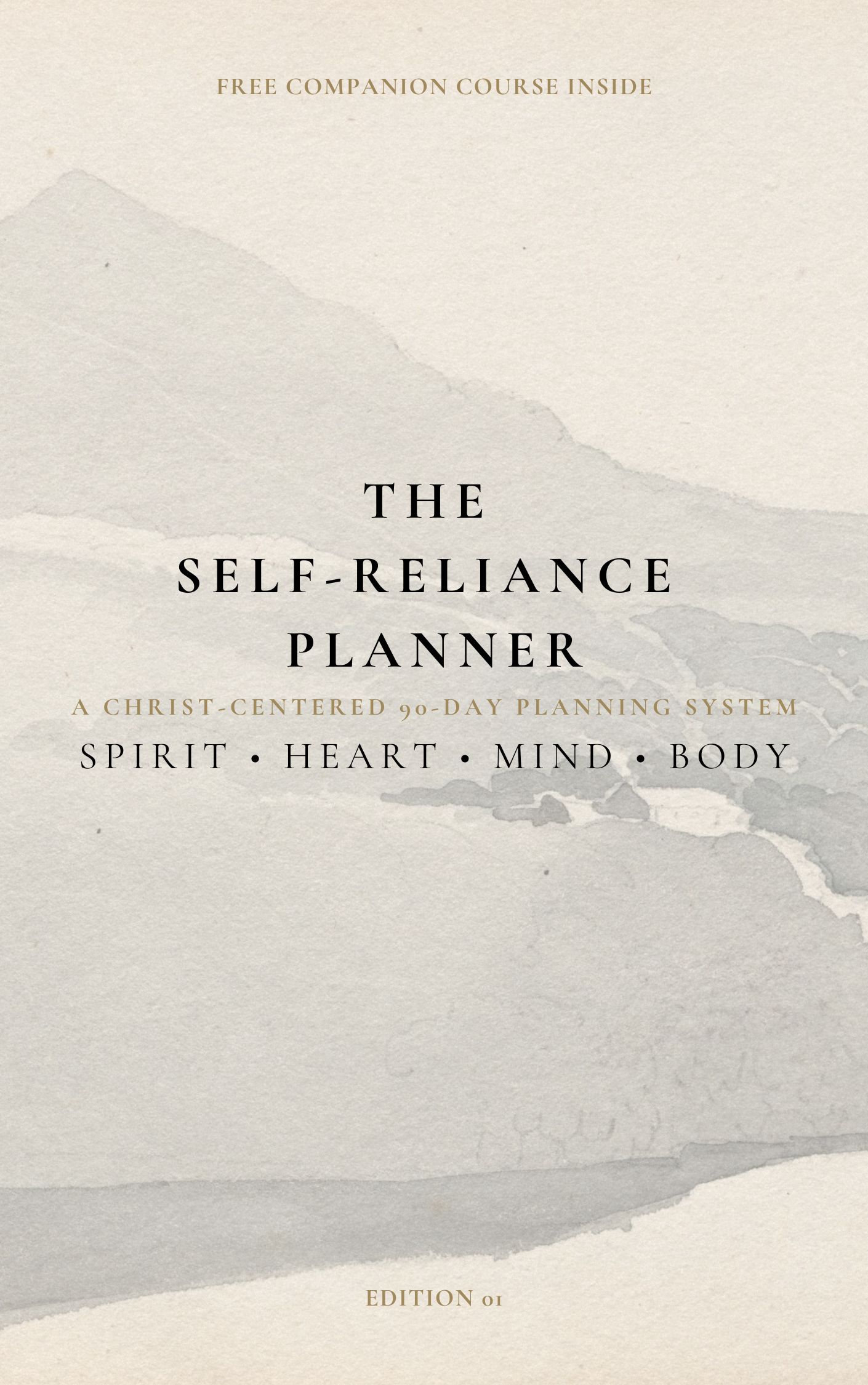 The Self-Reliance Planner book cover