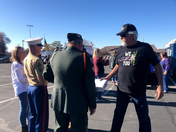 Serving our local veterans at the Veterans Day parade 2019