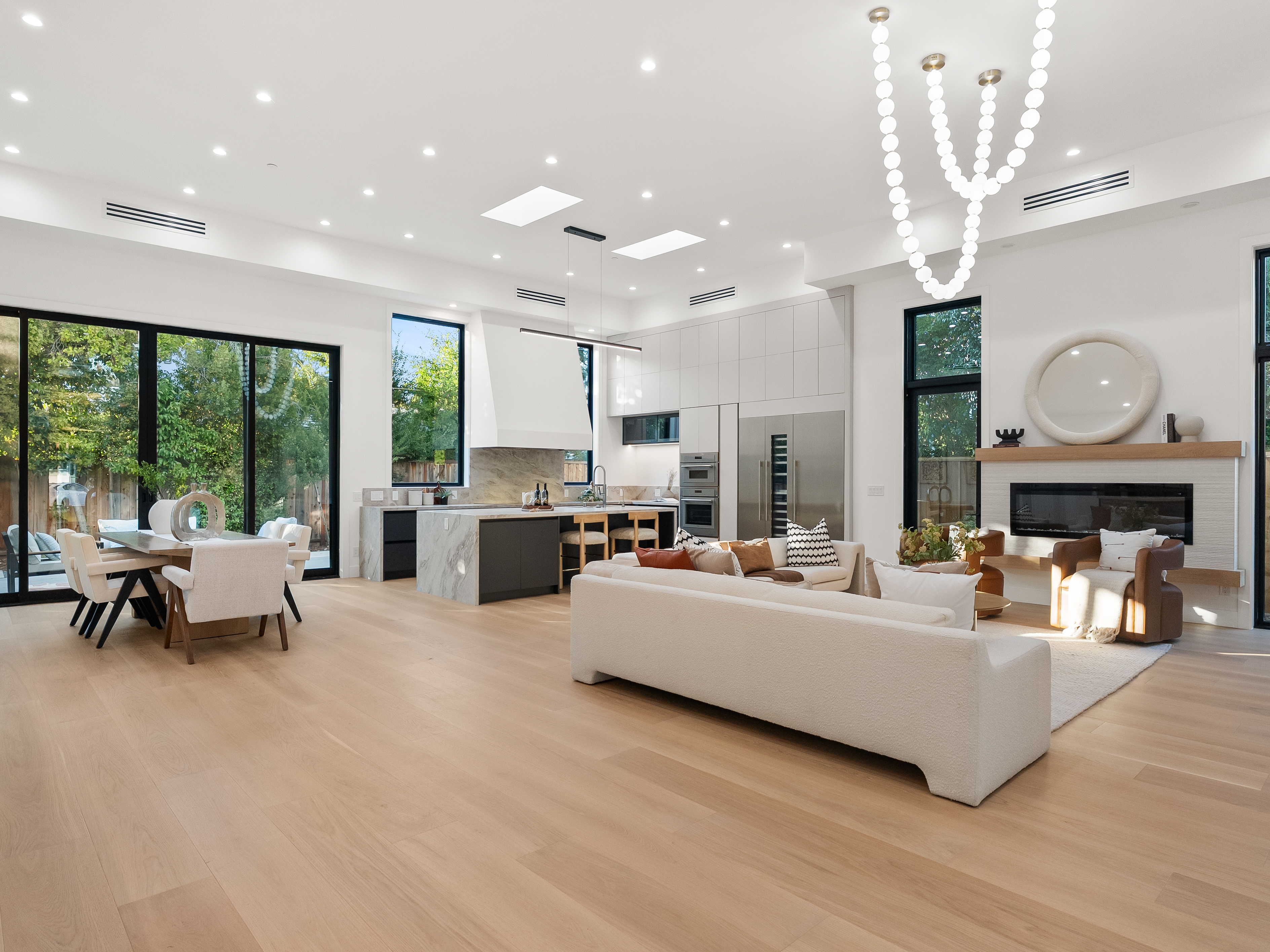 Open concept living room