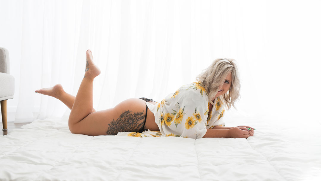 Classy boudoir photography in Springfield, MO