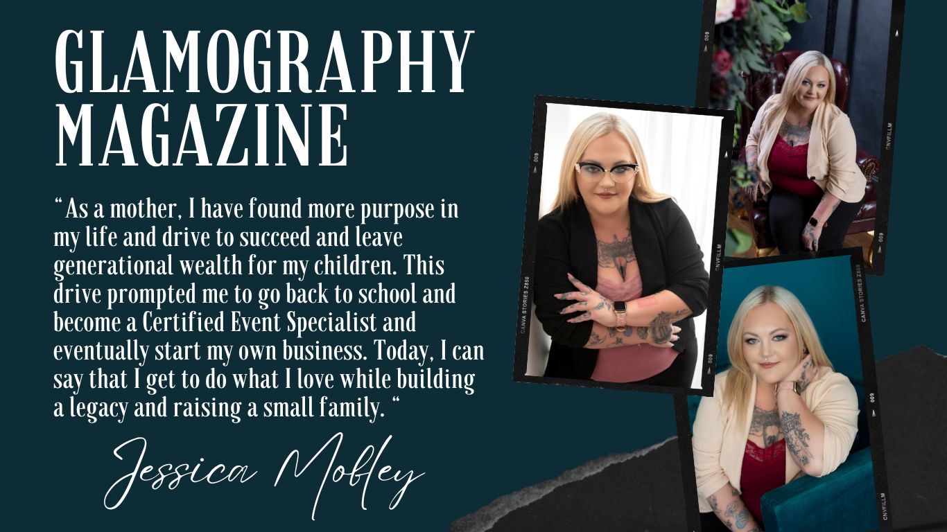 Jessica Mobley Blog Feature for Glamography Magazine