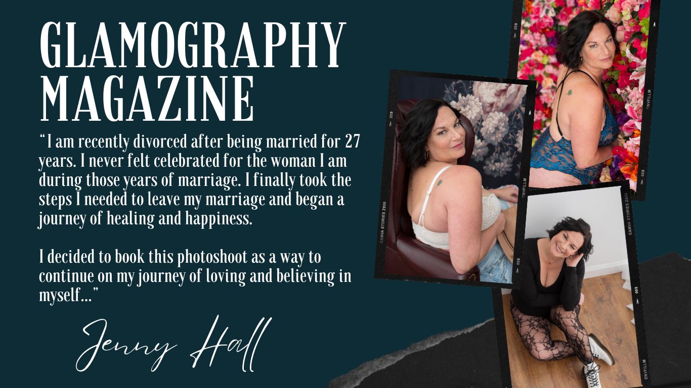Jenny Hall Blog Feature for Glamography Magazine