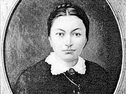 Portrait of Dragojla Jarnević, 19th-century Croatian writer and educator, known for her pioneering feminist ideas and contributions to Croatian literature and women's education.