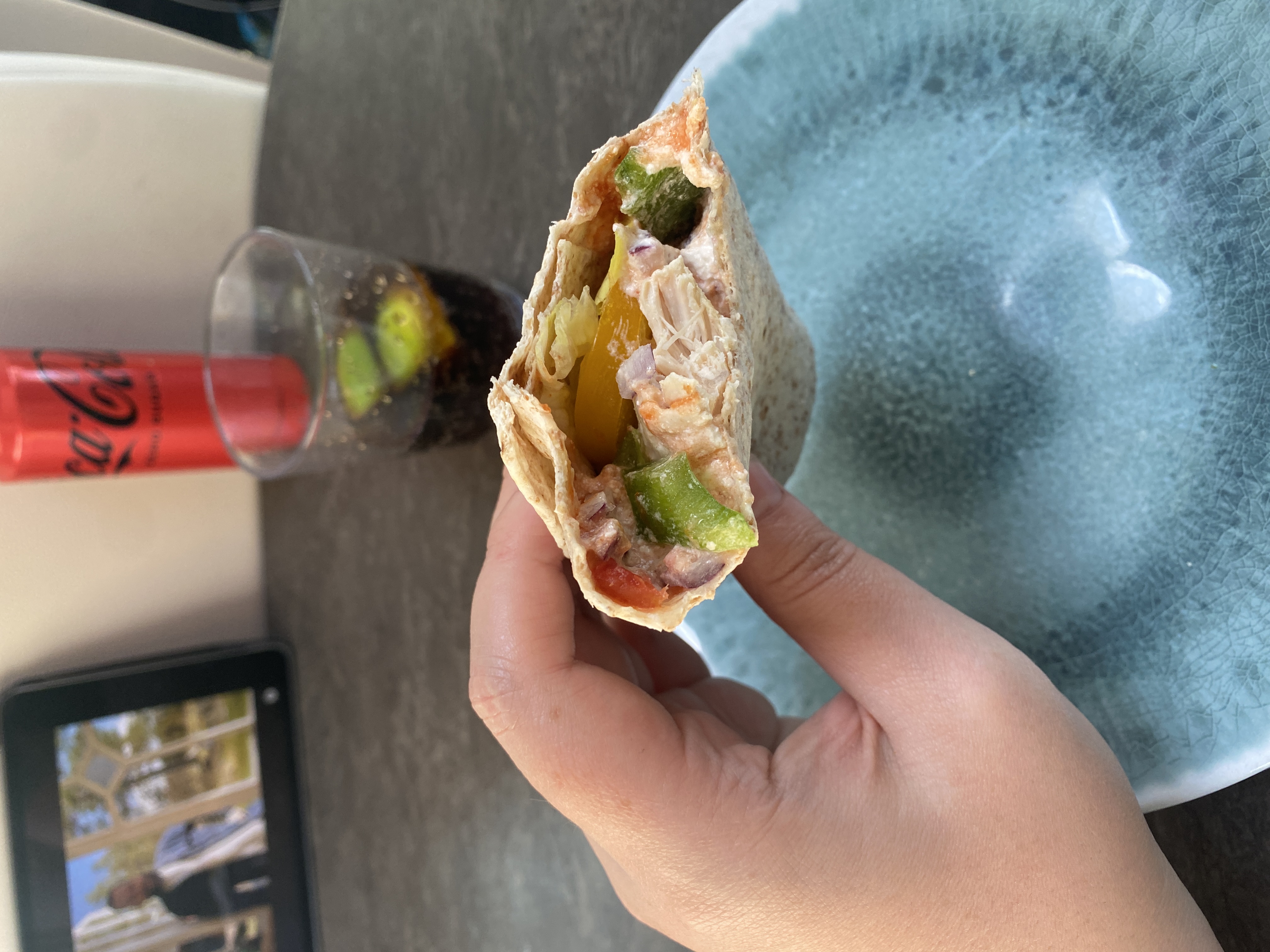 Wraps mit Hähnchen