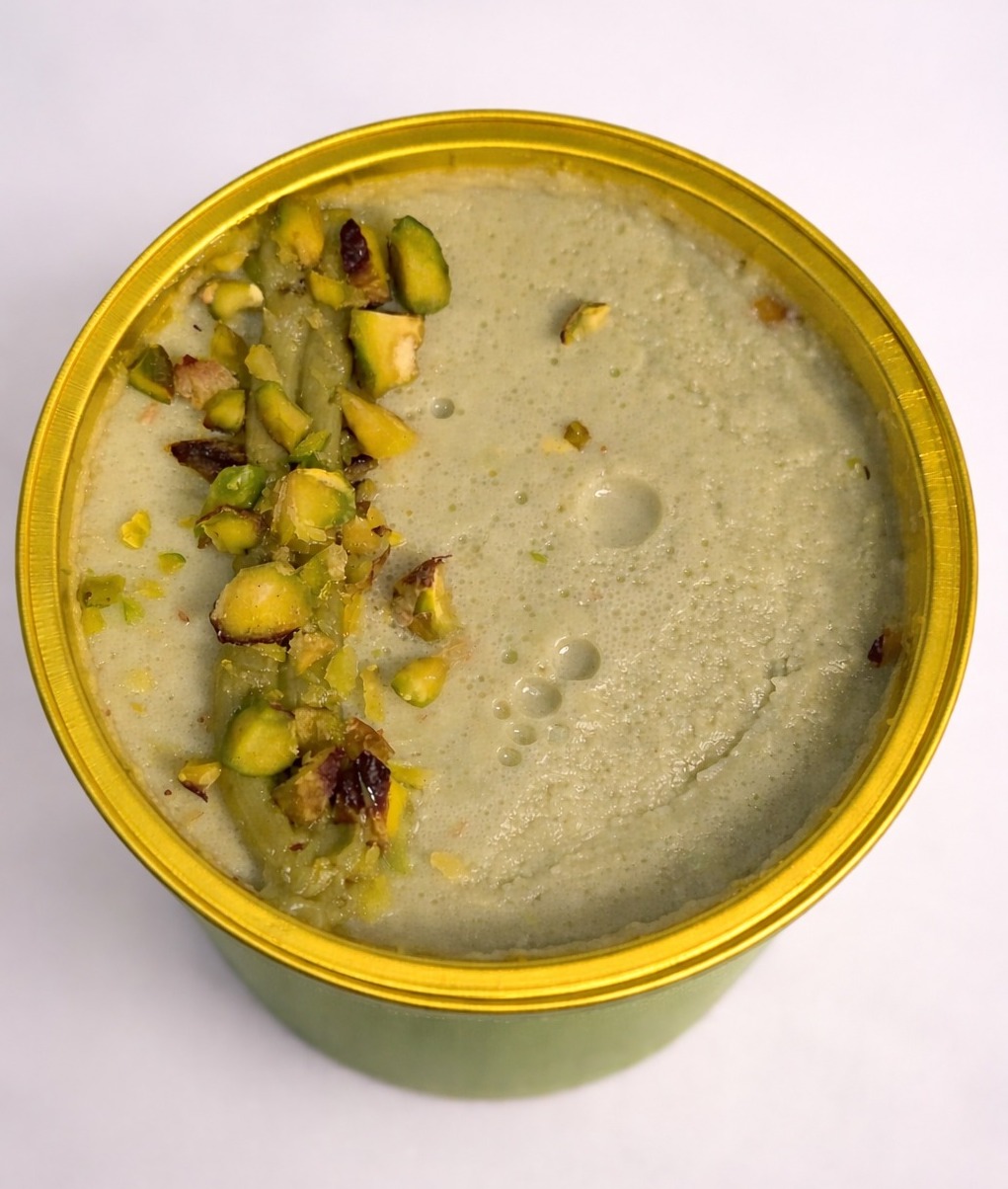 Pistachio Flan