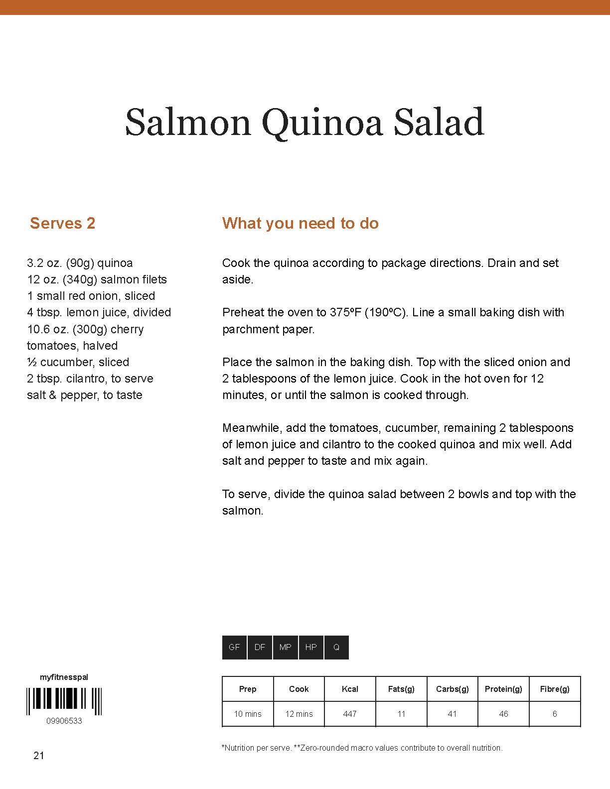  Salmon Quinoa Salad