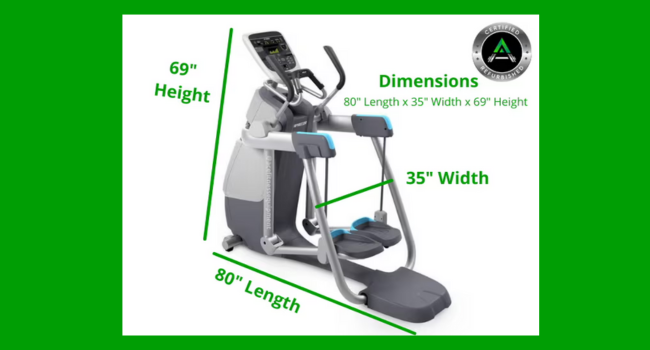 Elevate Your Fitness with the Precor AMT 835 W/ Open Stride Elliptical Elevate Your Fitness with the Precor AMT 835 W/ Open Stride Elliptical