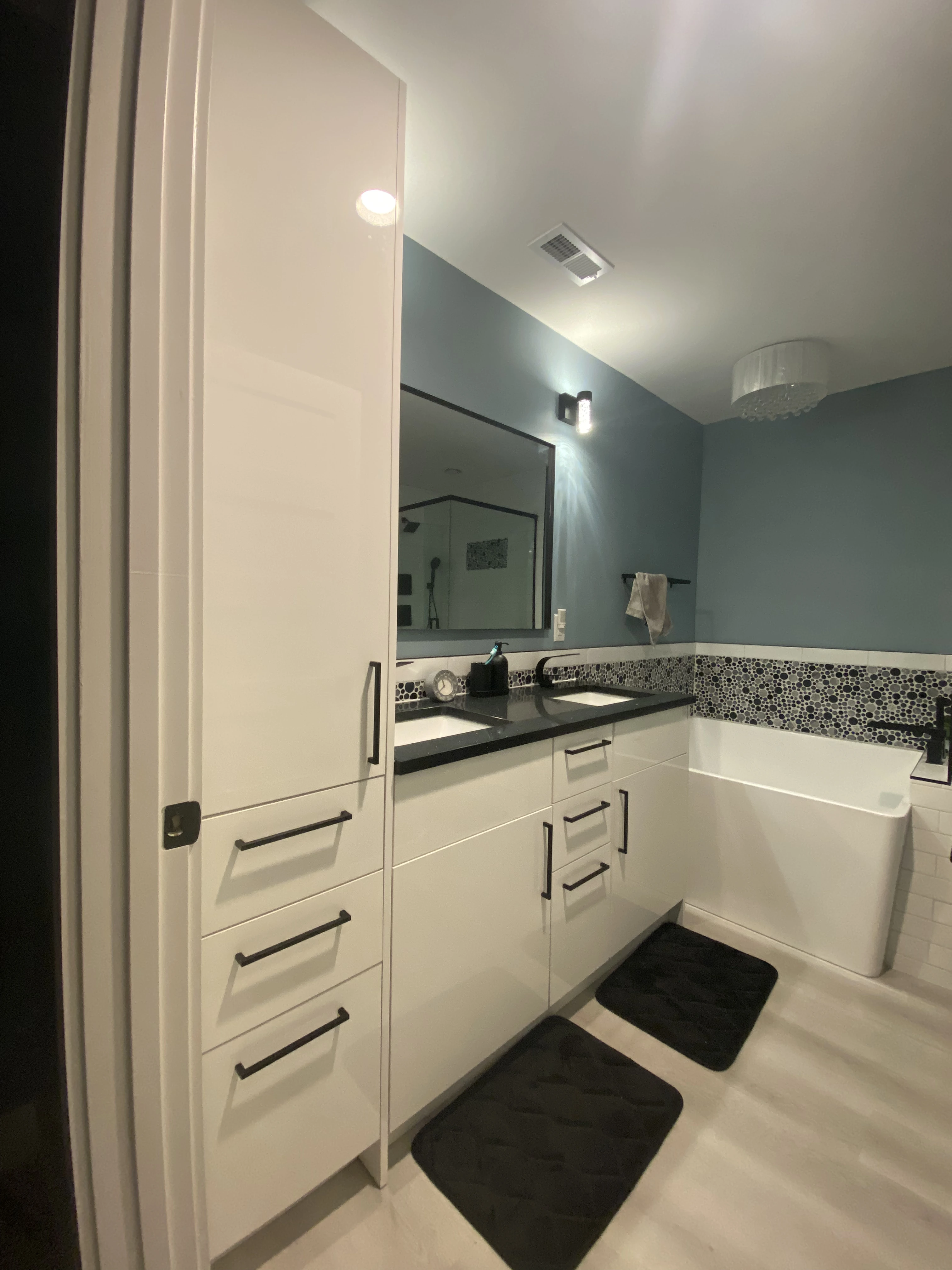 small cabinet remodel