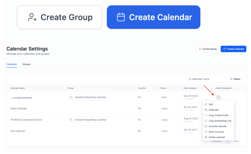 How to Create and Edit Calendars