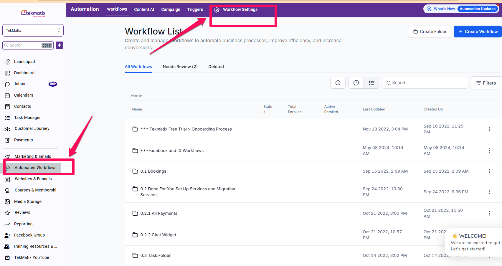 Stay Proactive with Workflow Error Notifications:  A New Feature Update | Tekmatix