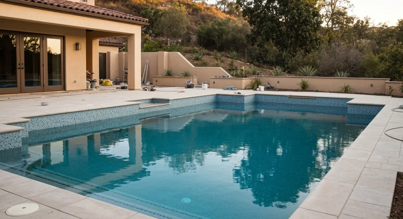 Custom pool construction