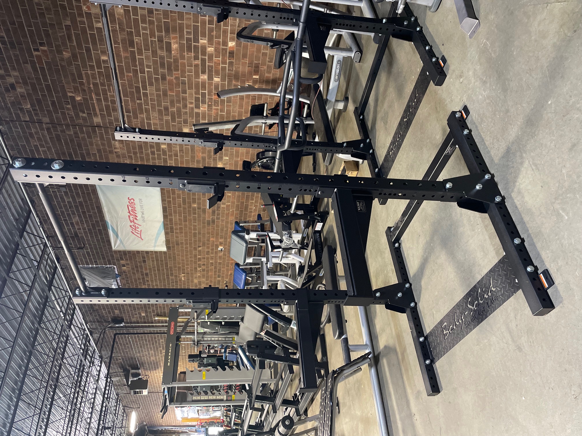 Body Solid SPR Half Rack