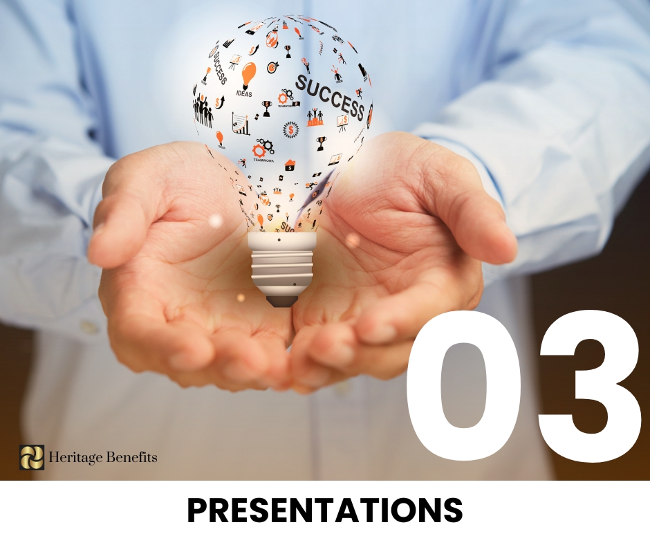 Presentations cover