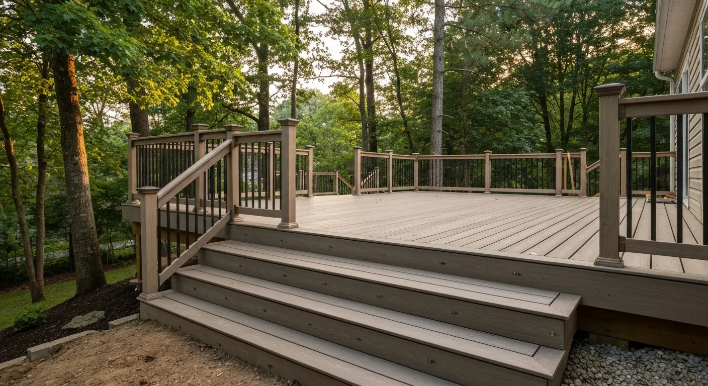 Custom deck construction South Fayette